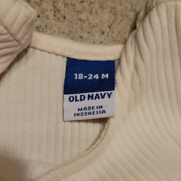 Old Navy Floral Baby Dress with Built In Bodysuit SIZE 18-24 Months - Picture 2 of 9